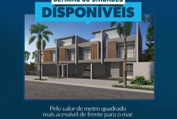 Sobrado Triplex de frente ao mar no Balneário Betaras